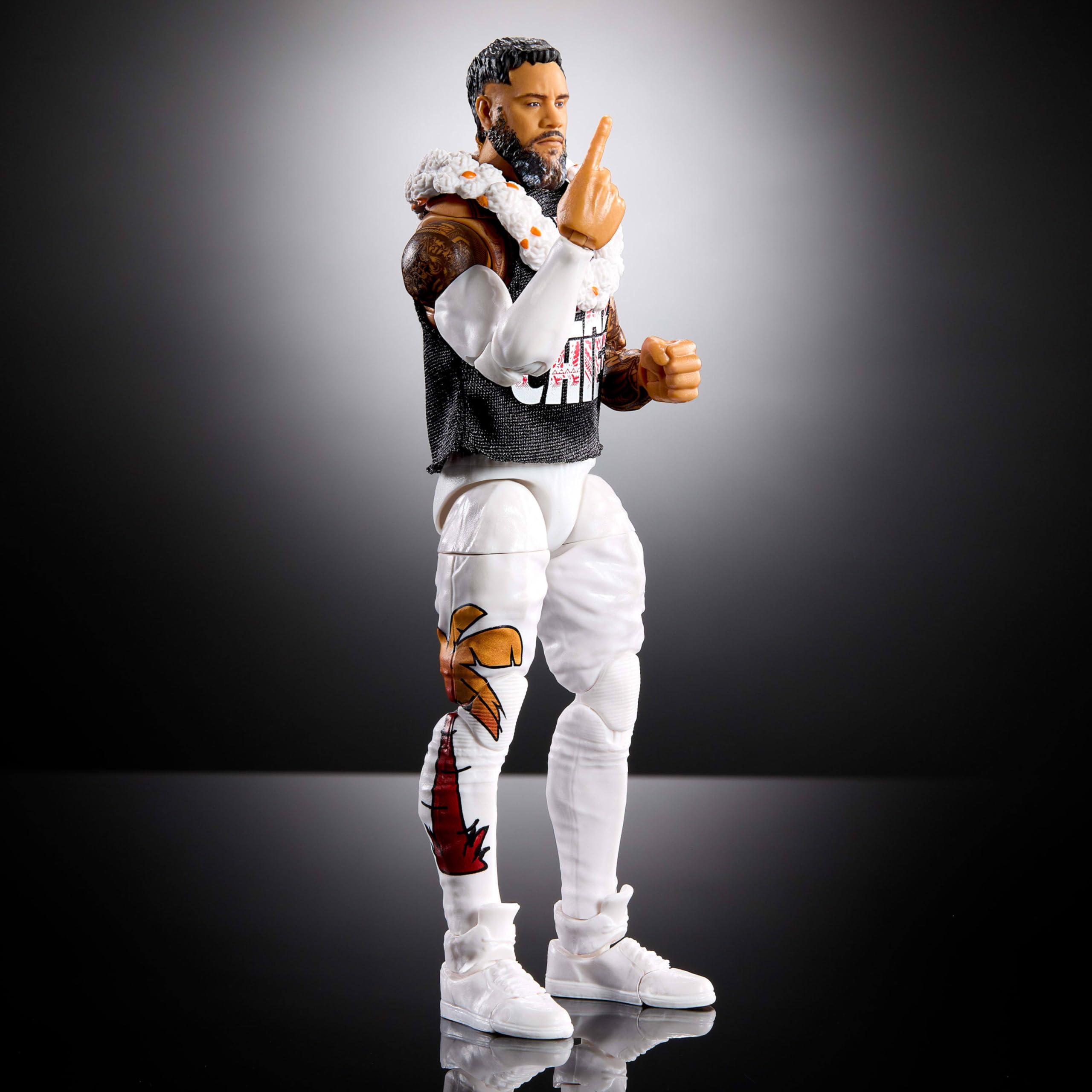 Foto 5 | Figura De Acción Mattel Wwe Ultimate Edition Jey Uso De 6 Pulgadas - Venta Internacional.