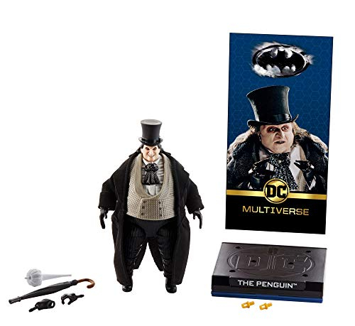 Foto 3 | Dc Comics Multiverse Signature Collection Batman Devuelve La Figura Del Pingüino - Venta Internacional.