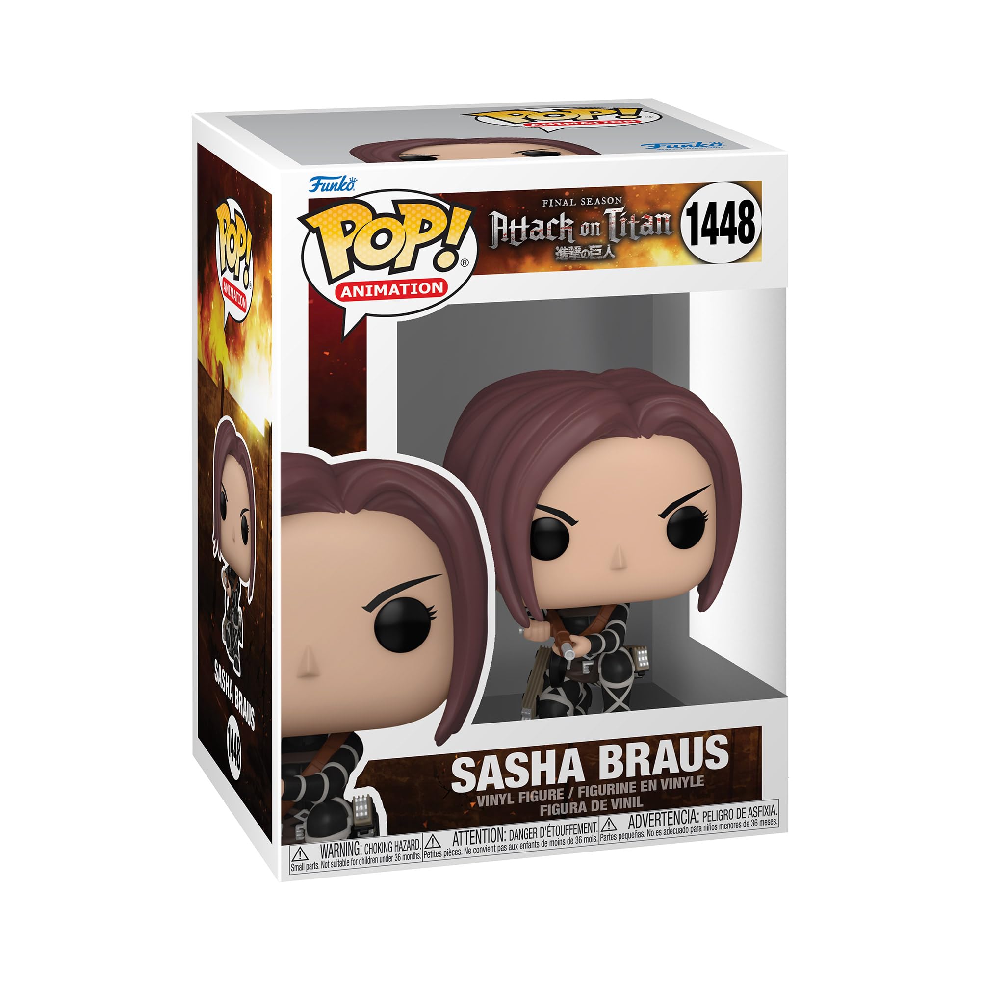 Foto 2 pulgar | Figura Funko Pop Sasha Braus Attack On Titan - Venta Internacional