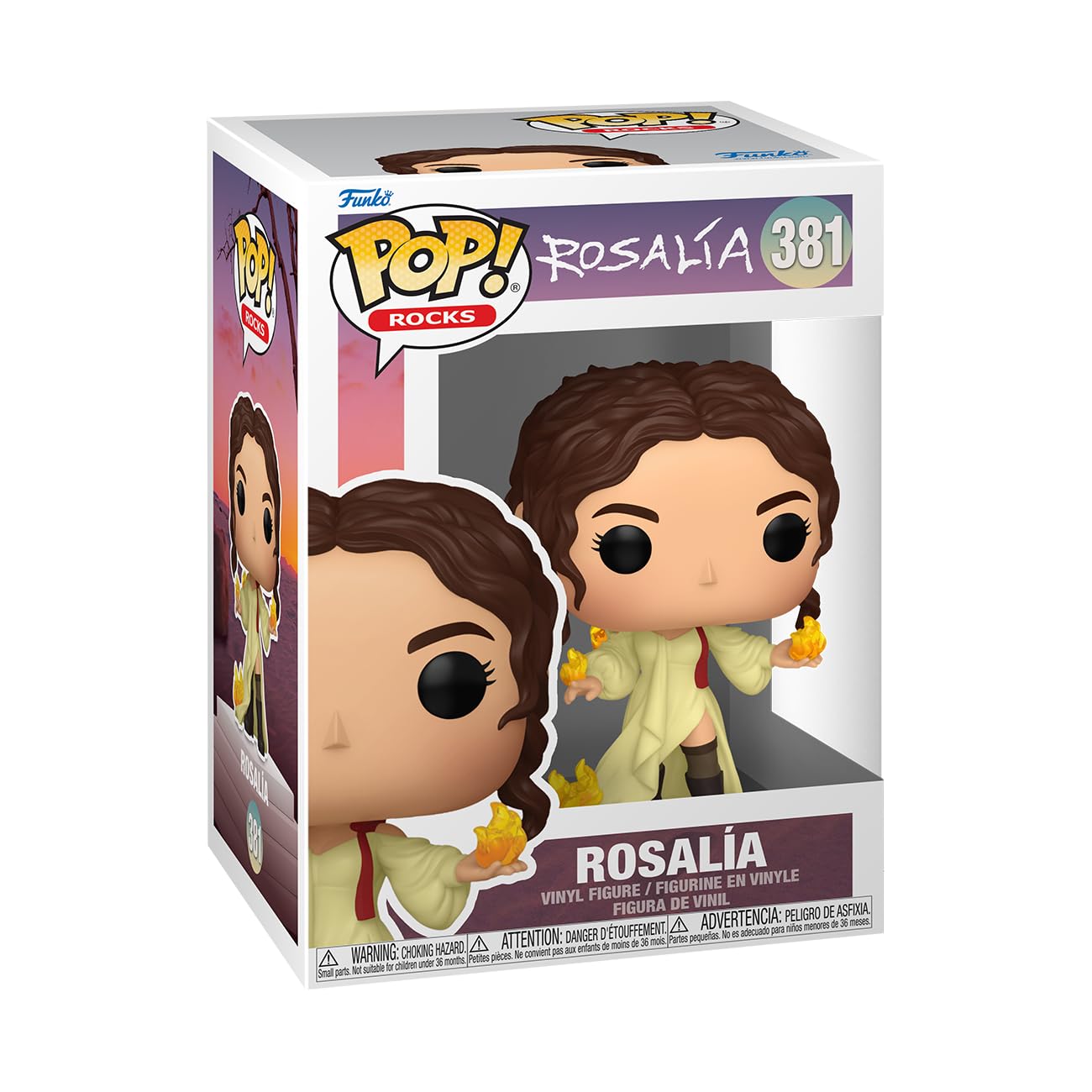 Figura De Vinilo Funko Pop! Rockea Rosalía La Noche De Anoche - Venta Internacional.