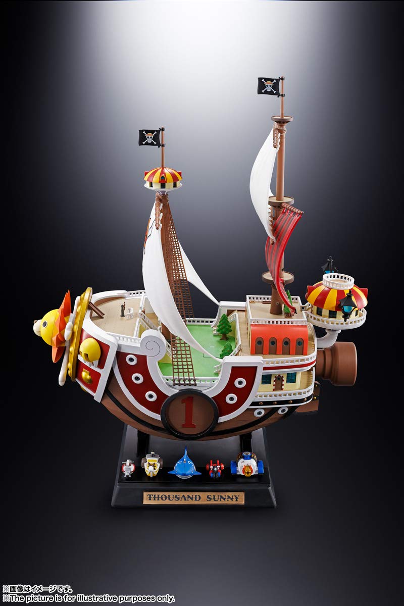 Foto 5 pulgar | Figura De Colección Tamashii Nations One Piece Thousand Sunny - Venta Internacional.