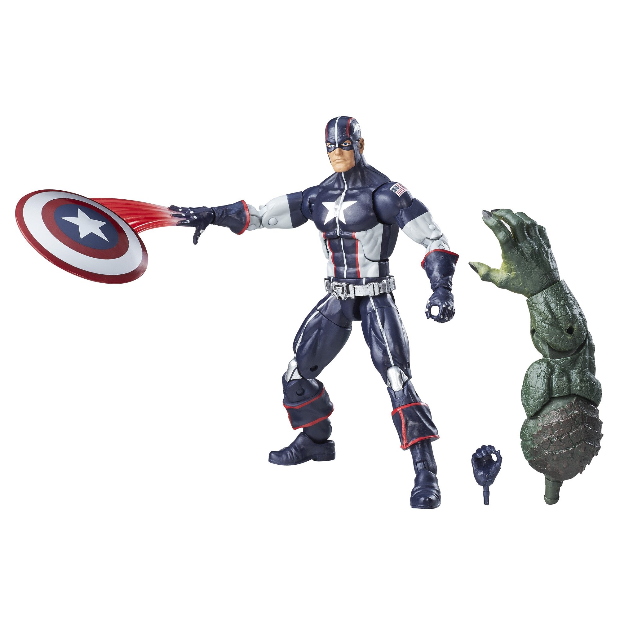 Foto 2 pulgar | Figura De Acción Marvel Legends Series Secret War Captain America - Venta Internacional.