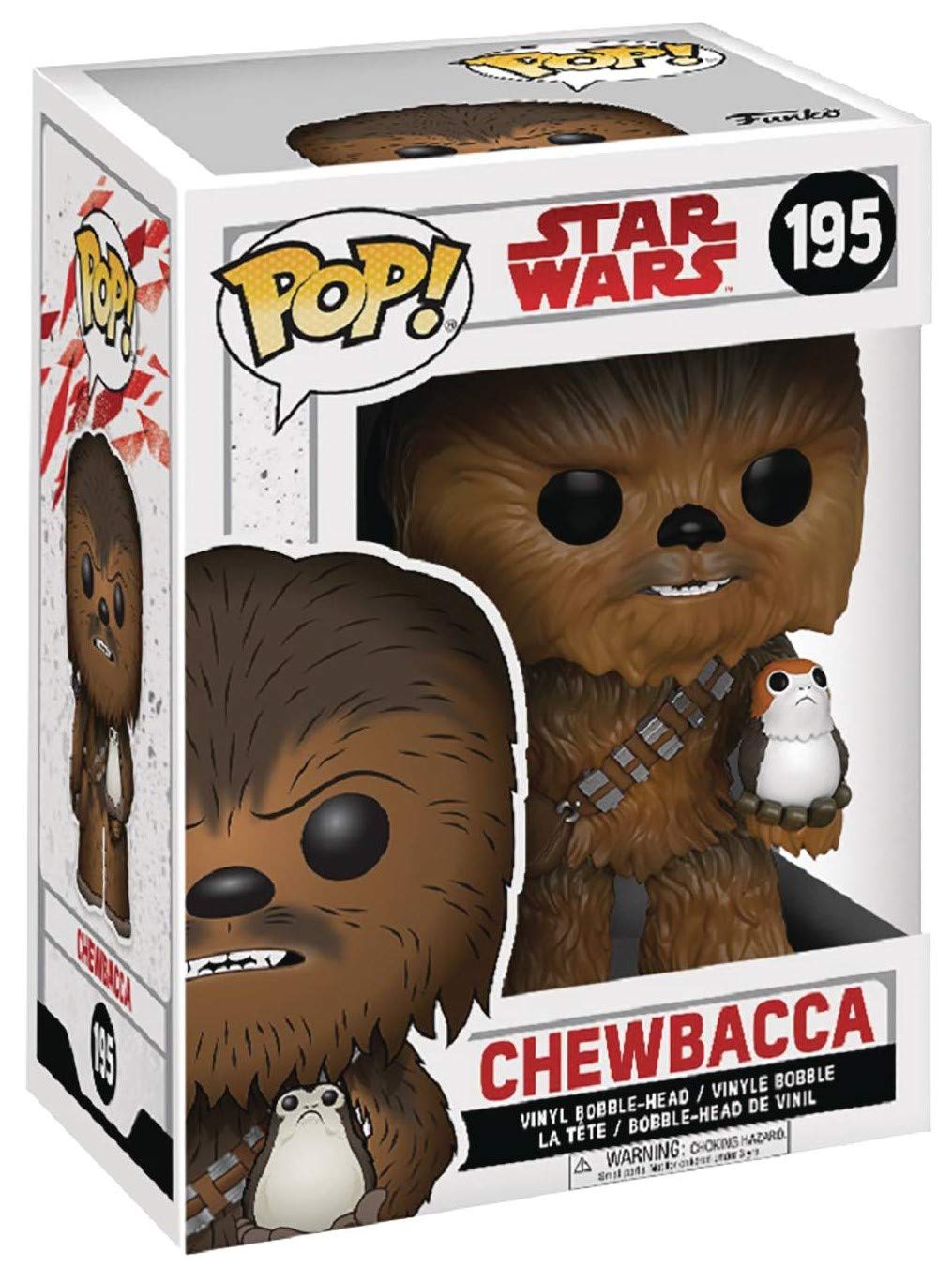 Foto 4 pulgar | Figura De Acción Funko Pop! Chewbacca De Vinilo De Star Wars Con Puerto - Venta Internacional.