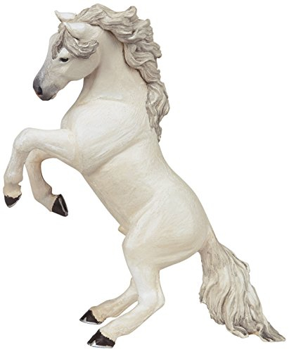 Papo Blanco Criado Hasta Figura De Caballo, Multicolor, Tamaño Oner - Venta Internacional.