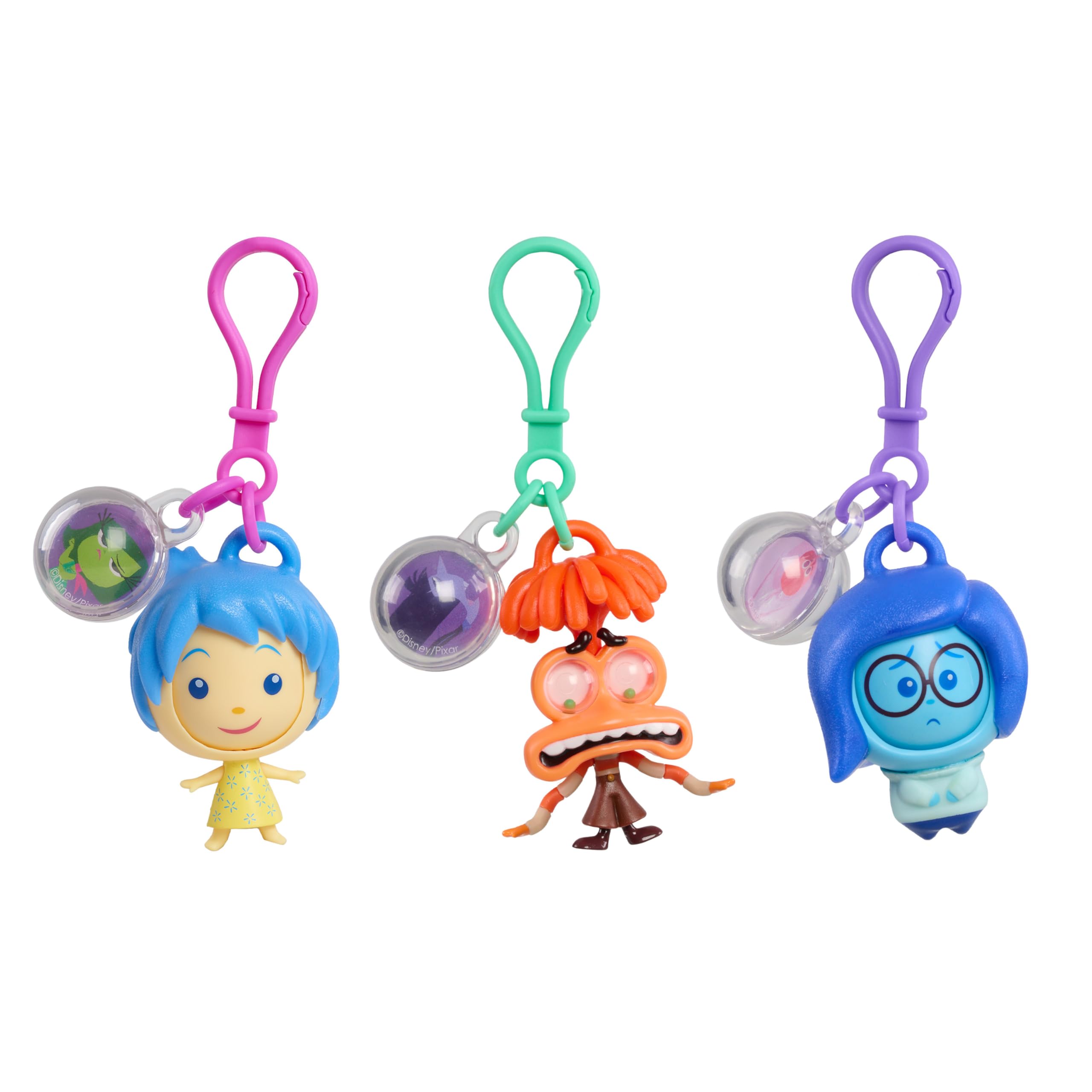 Foto 7 pulgar | Llaveros Con Forma De Fidget Inside Out 2 Joy Just Play Kids 3+ - Venta Internacional.