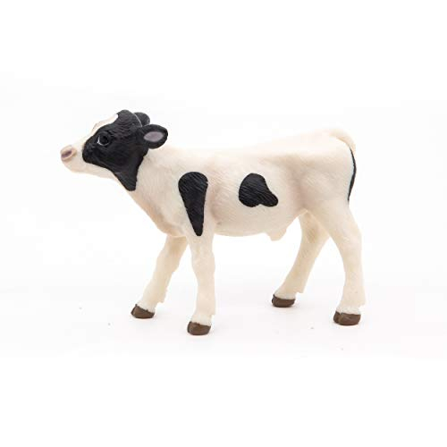 Foto 5 | Figura De Animal De Granja Papo, Becerro Blanco Y Negro - Venta Internacional.