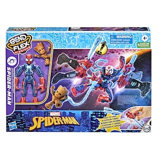 Foto 3 | Figura De Acción Spider-man Marvel Bend And Flex Missions - Venta Internacional.