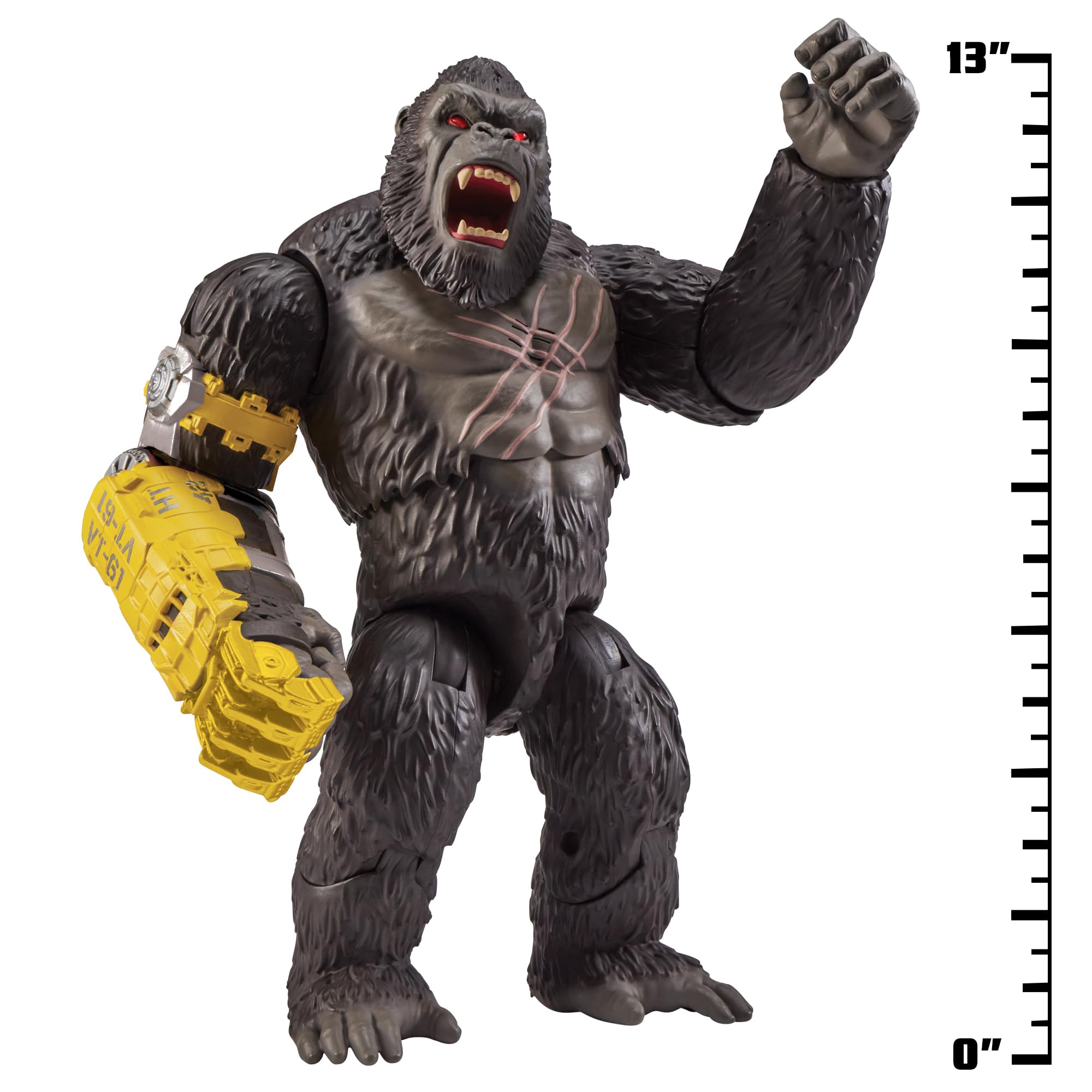 Foto 2 | Figura De Acción Playmates Godzilla X Kong 13in Power Punch Kong - Venta Internacional.