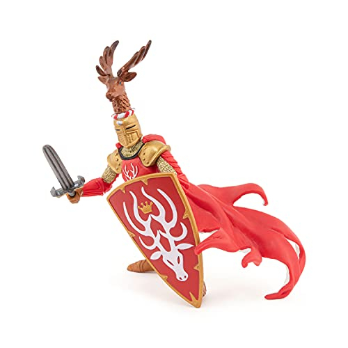 Foto 5 | Figura De Papo, De La Era Medieval, De Knight Stag, Color Ro - Venta Internacional.