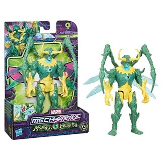 Foto 2 | Figura De Acción Hasbro Marvel Mech Strike Monster Hunters Loki - Venta Internacional.