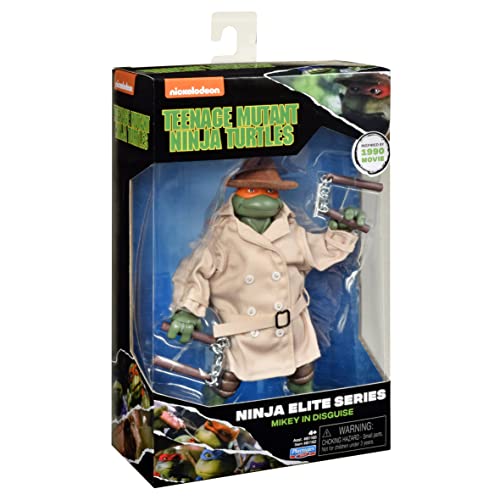 Foto 2 | Figura De Acción Teenage Mutant Ninja Turtles Michelangelo De 6 Pulgadas - Venta Internacional.