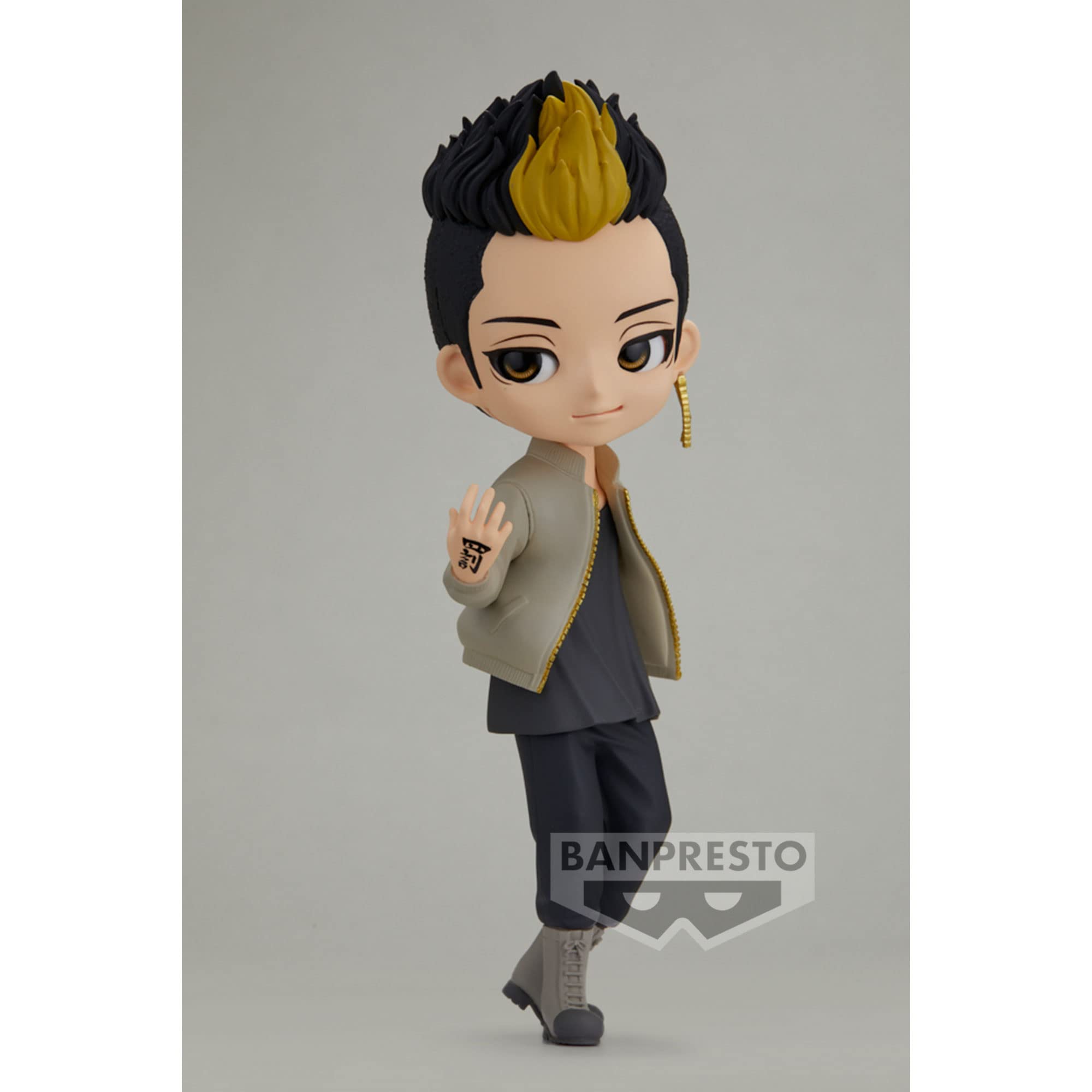 Foto 3 pulgar | Figura Banpresto Tokyo Revengers Shuji Hanma Q Pocket Ver. A - Venta Internacional.
