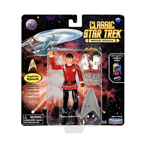 Foto 7 pulgar | Figura De Acción Star Trek Universe Captain Spock Wrath Of Khan - Venta Internacional.