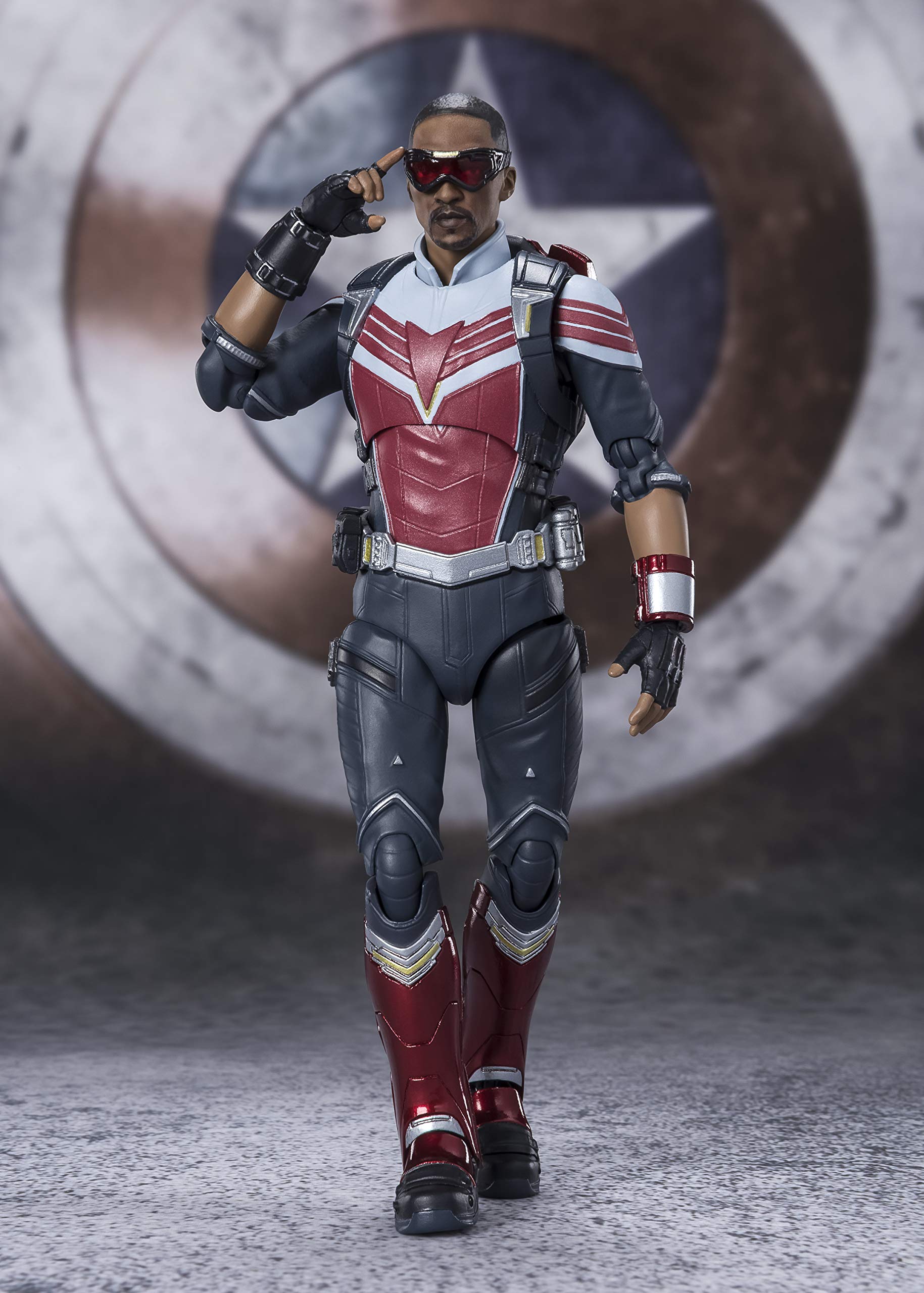 Foto 4 | Figura De Acción Tamashii Nations Falcon The Falcon And The Winter Soldier - Venta Internacional.