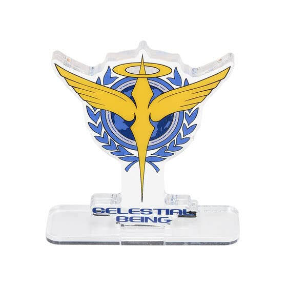 Soporte Con Logo Bandai Gundam, Símbolo Del Ser Celestial, 4 Cm - Venta Internacional.