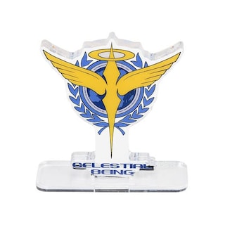 Foto 1 | Soporte Con Logo Bandai Gundam, Símbolo Del Ser Celestial, 4 Cm - Venta Internacional.