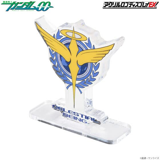 Foto 3 pulgar | Soporte Con Logo Bandai Gundam, Símbolo Del Ser Celestial, 4 Cm - Venta Internacional.