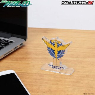 Foto 3 | Soporte Con Logo Bandai Gundam, Símbolo Del Ser Celestial, 4 Cm - Venta Internacional.