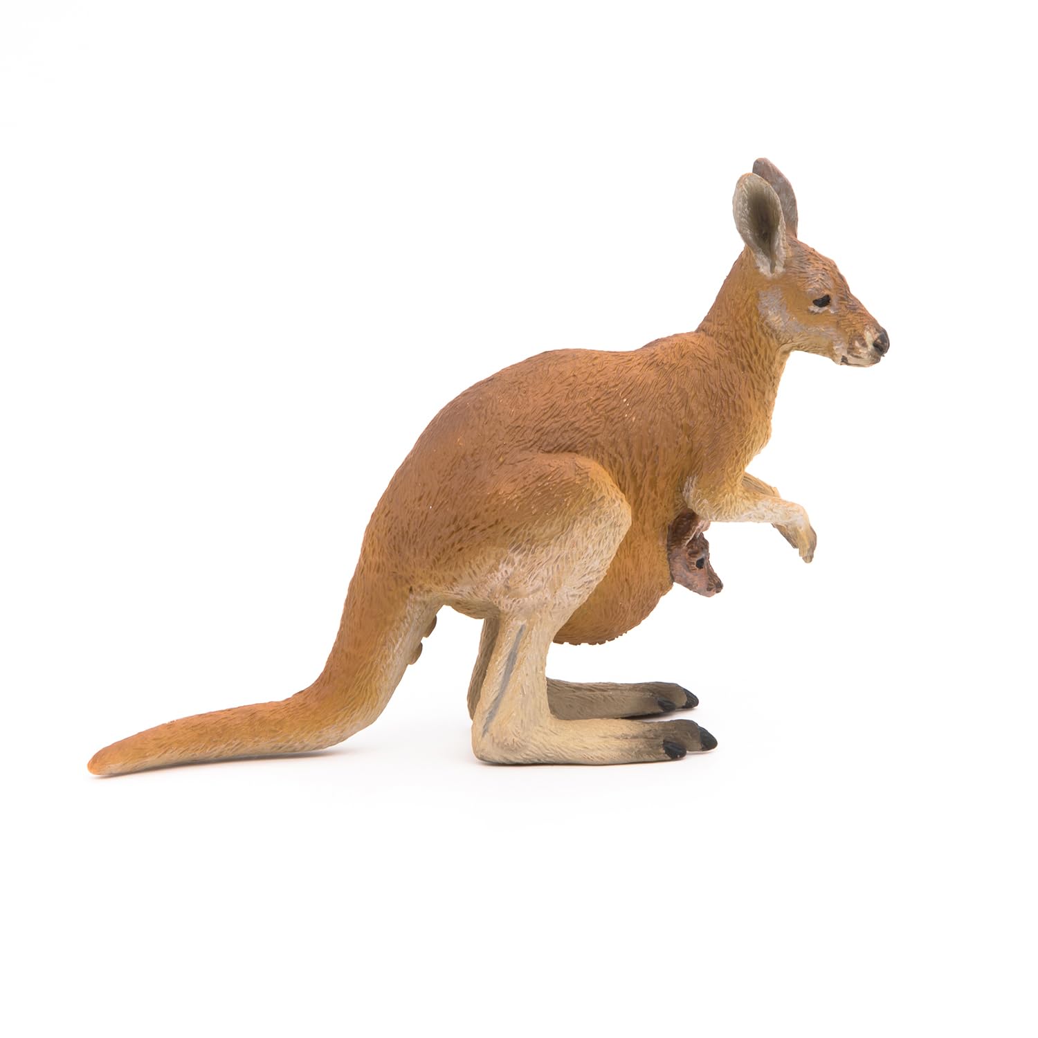 Foto 3 pulgar | Figura Papo Wild Animal Kingdom Kangaroo Con Joey 50188 - Venta Internacional.