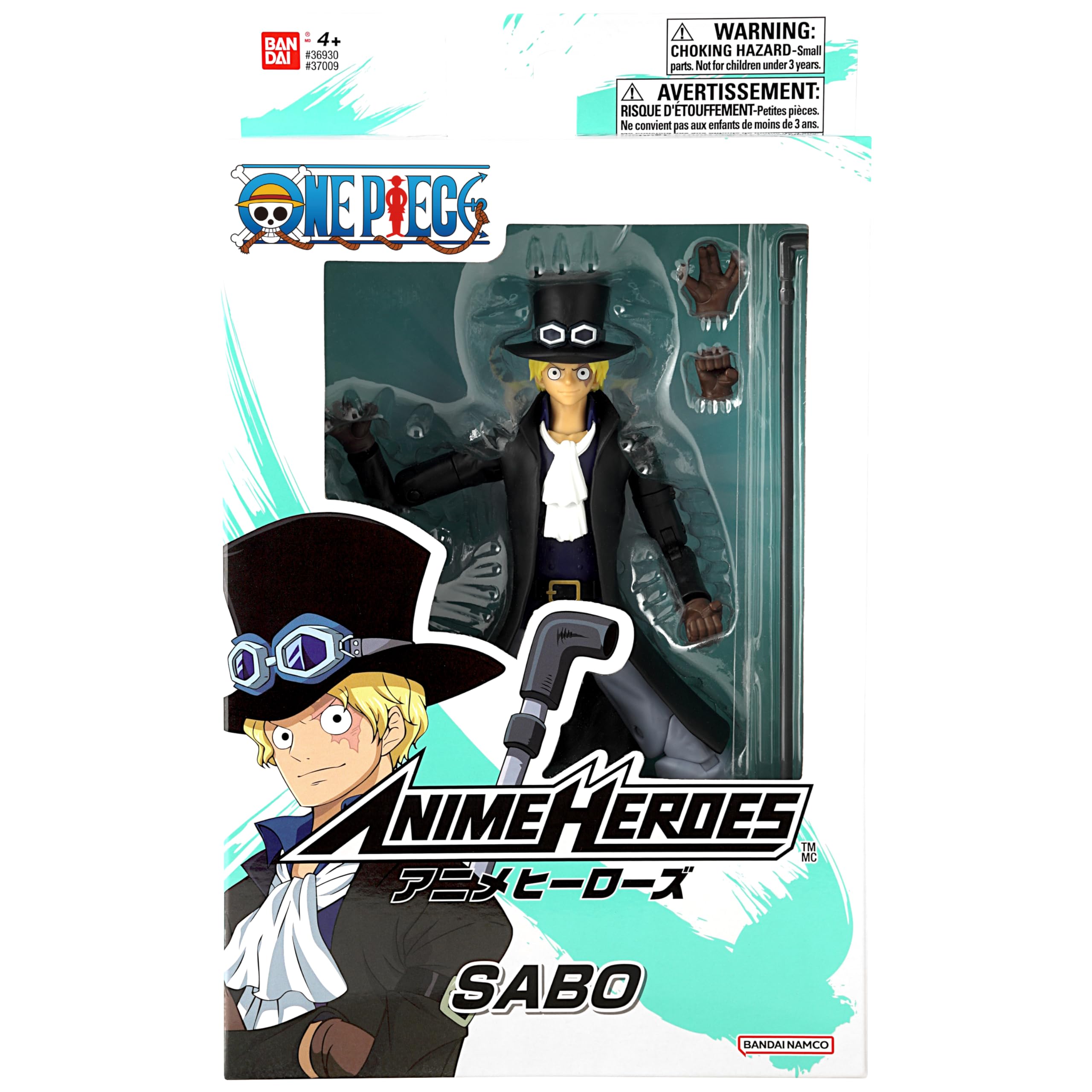 Foto 8 pulgar | Figura de Acción Anime Heroes One Piece Sabo con Accesorios - Venta Internacional