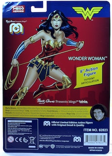 Foto 2 | Figura de Acción Mego Mujer Maravilla 8 Pulgadas - Venta Internacional