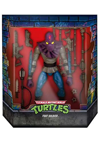 Foto 2 | Figura De Acción Tmnt Ultimates Wave 1: Foot Soldier, Versió - Venta Internacional.