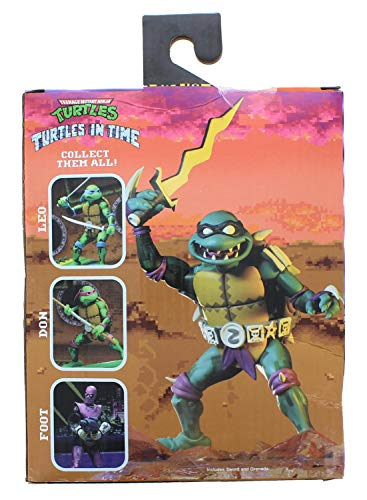 Foto 3 pulgar | Figura De Acción Neca Tmnt Slash, Videojuego Turtles In Time De 18 Cm - Venta Internacional.