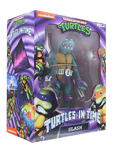Foto 4 pulgar | Figura De Acción Neca Tmnt Slash, Videojuego Turtles In Time De 18 Cm - Venta Internacional.