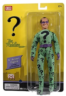 Foto 1 | Figura De Acción Mego Dc Comics Riddler De 20 Cm Con 14 Puntos - Venta Internacional.