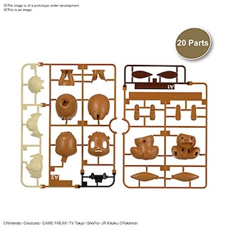 Foto 4 | Kit De Maquetas Bandai Hobby Pokemon Eevee 04 Con 20 Piezas - Venta Internacional.