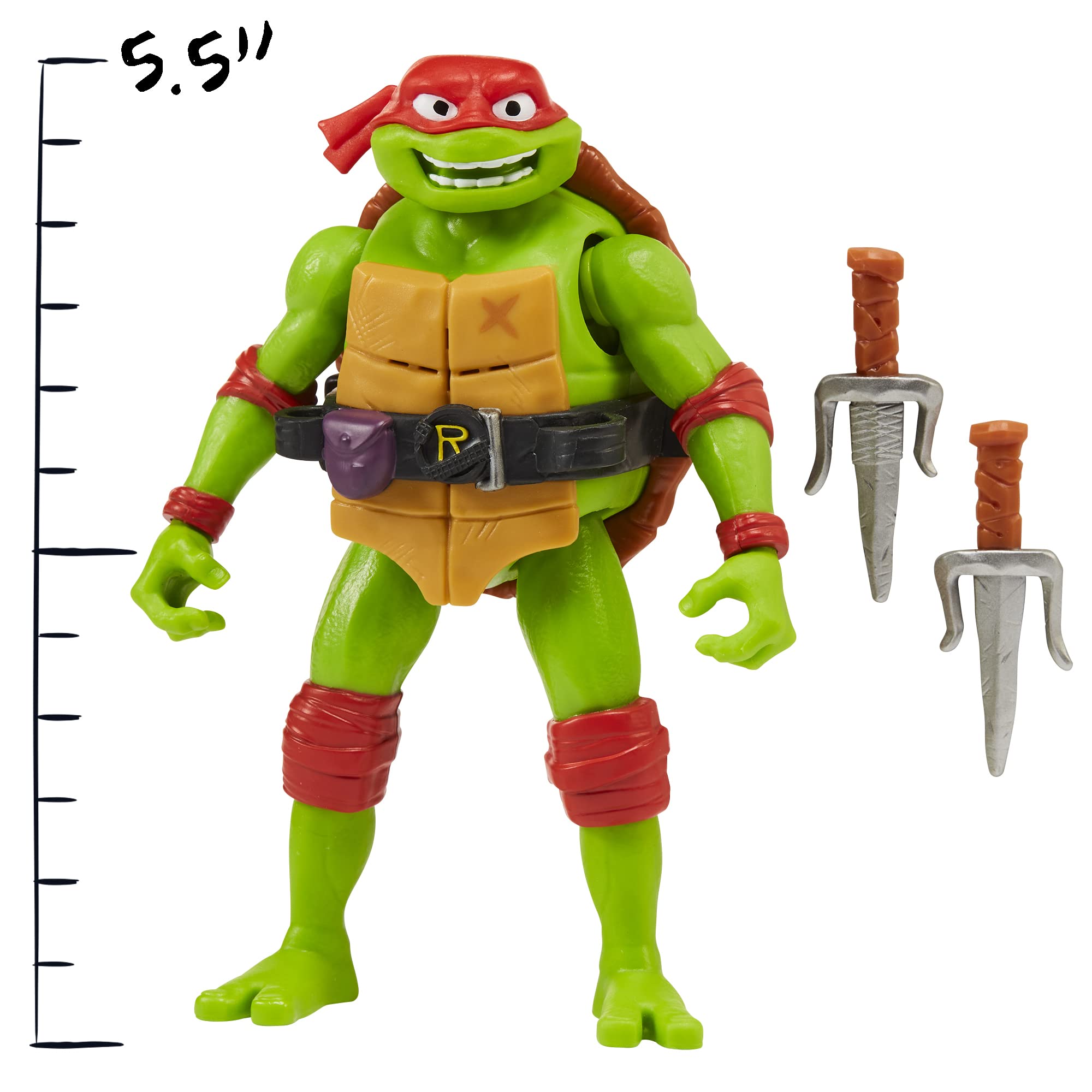 Foto 5 pulgar | Figura De Acción Teenage Mutant Ninja Turtles Raphael 14 Cm - Venta Internacional.