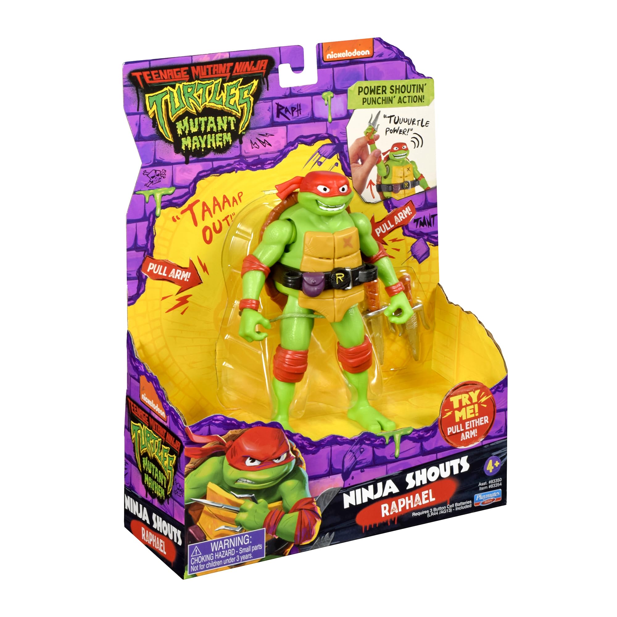 Foto 7 pulgar | Figura De Acción Teenage Mutant Ninja Turtles Raphael 14 Cm - Venta Internacional.