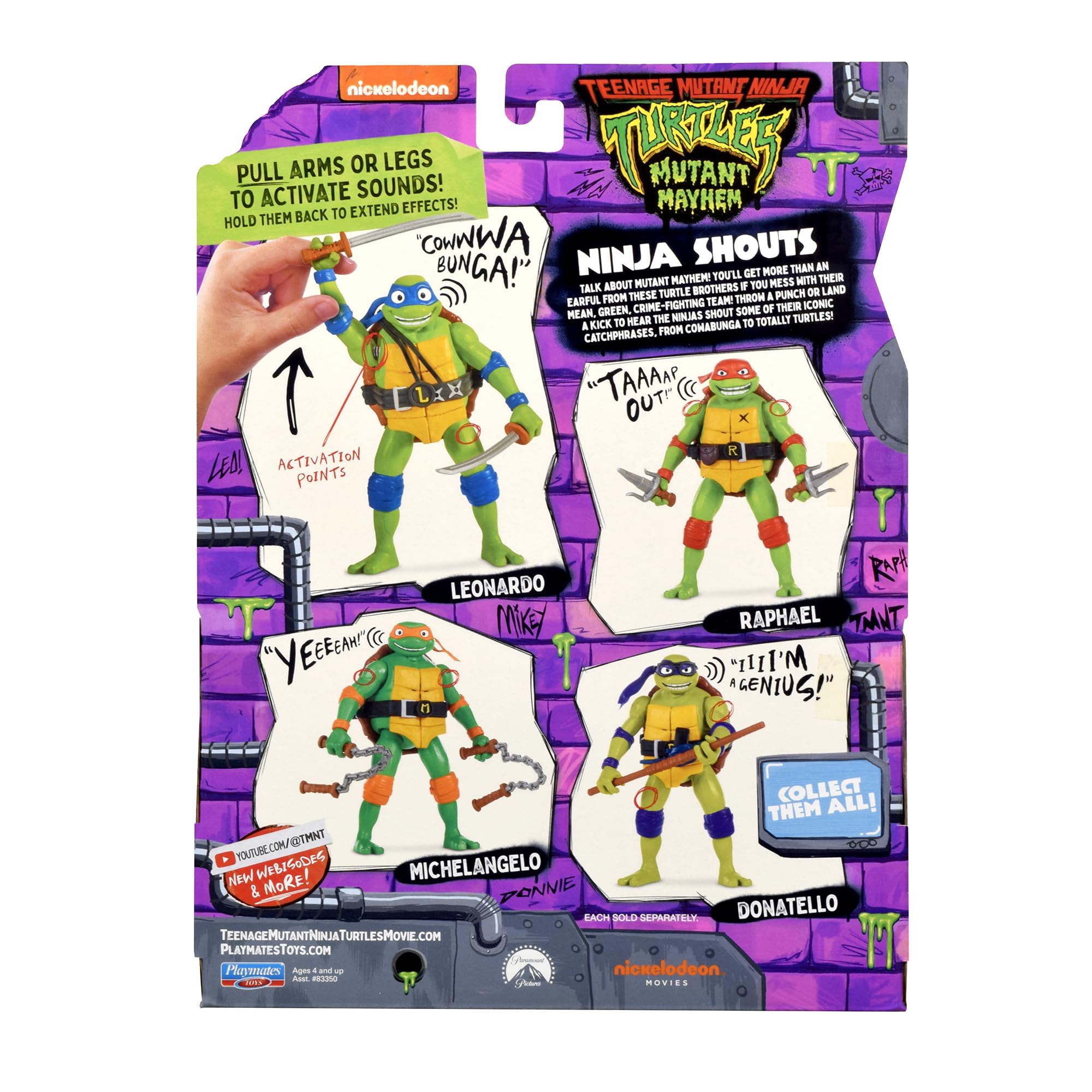 Foto 8 pulgar | Figura De Acción Teenage Mutant Ninja Turtles Raphael 14 Cm - Venta Internacional.