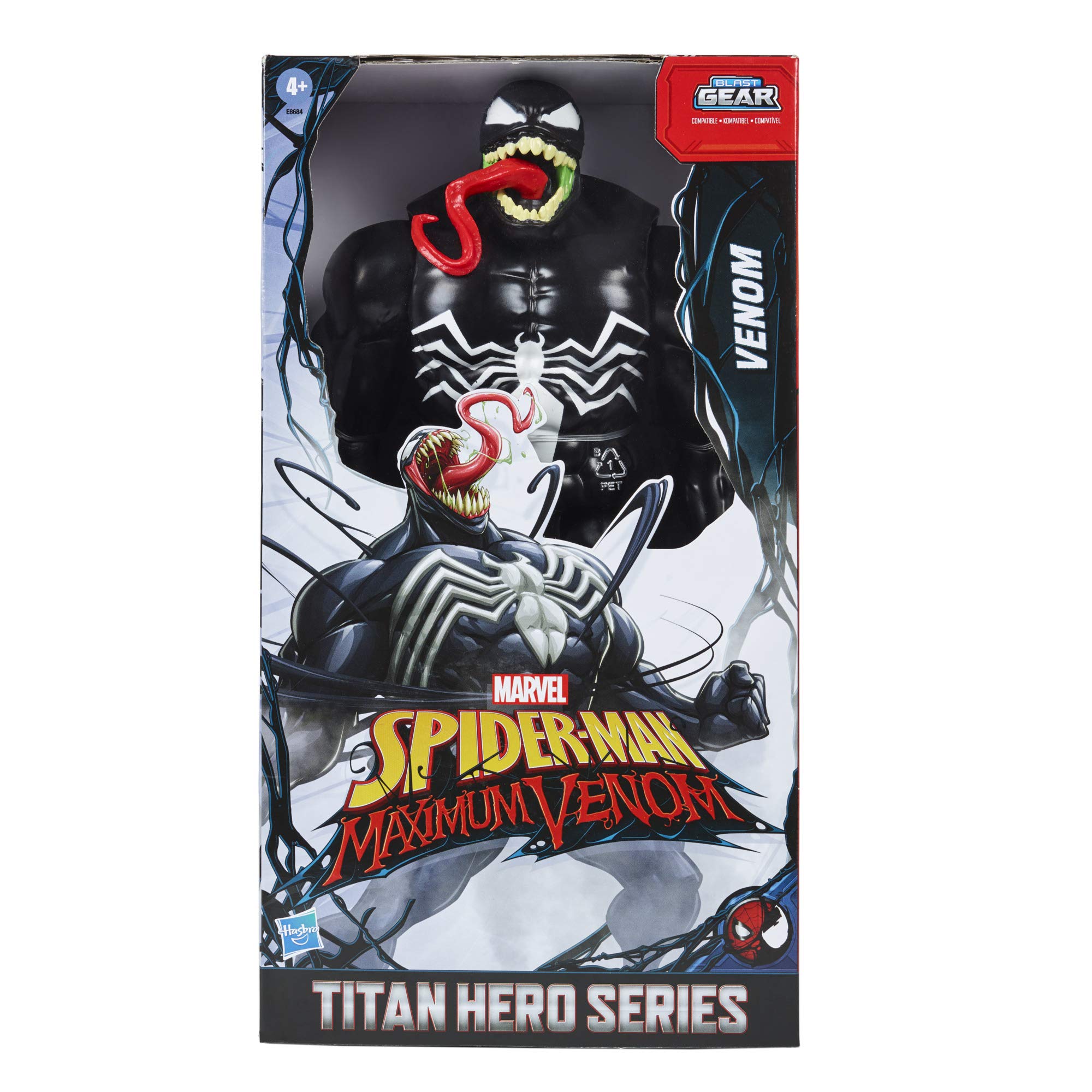Foto 2 | Figura de Acción Spider-Man Maximum Venom Titan Hero Venom - Venta Internacional
