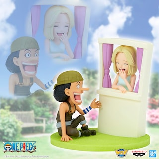 Foto 6 | Figura Banpresto Una Sola Pieza Usopp y Kaya 7 cm - Venta Internacional
