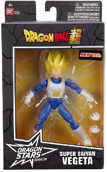 Foto 3 | Figura de Acción Dragon Ball Super Dragon Stars Vegeta V2 - Venta Internacional