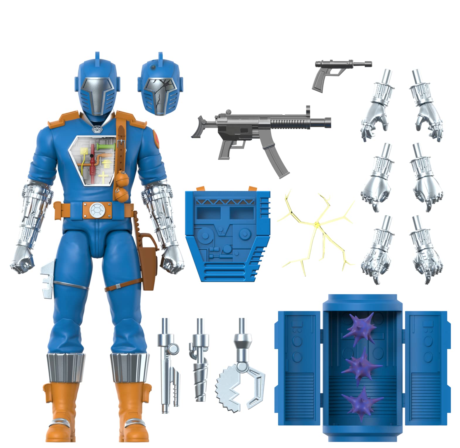 Figura de Acción Super7 Ultimates! G.I. Joe Cobra B.A.T. 18 cm - Venta Internacional