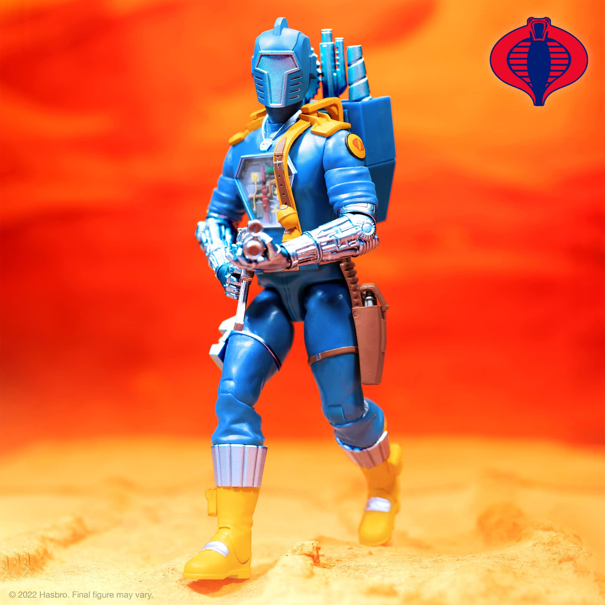 Foto 7 pulgar | Figura de Acción Super7 Ultimates! G.I. Joe Cobra B.A.T. 18 cm - Venta Internacional