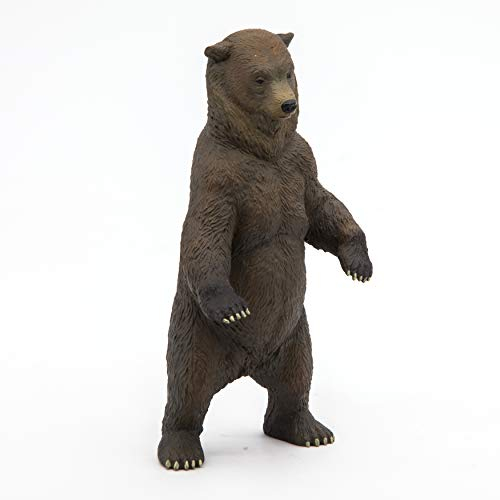 Foto 3 pulgar | Figura Papo Wild Animal Kingdom Grizzly Bear Brown - Venta Internacional.