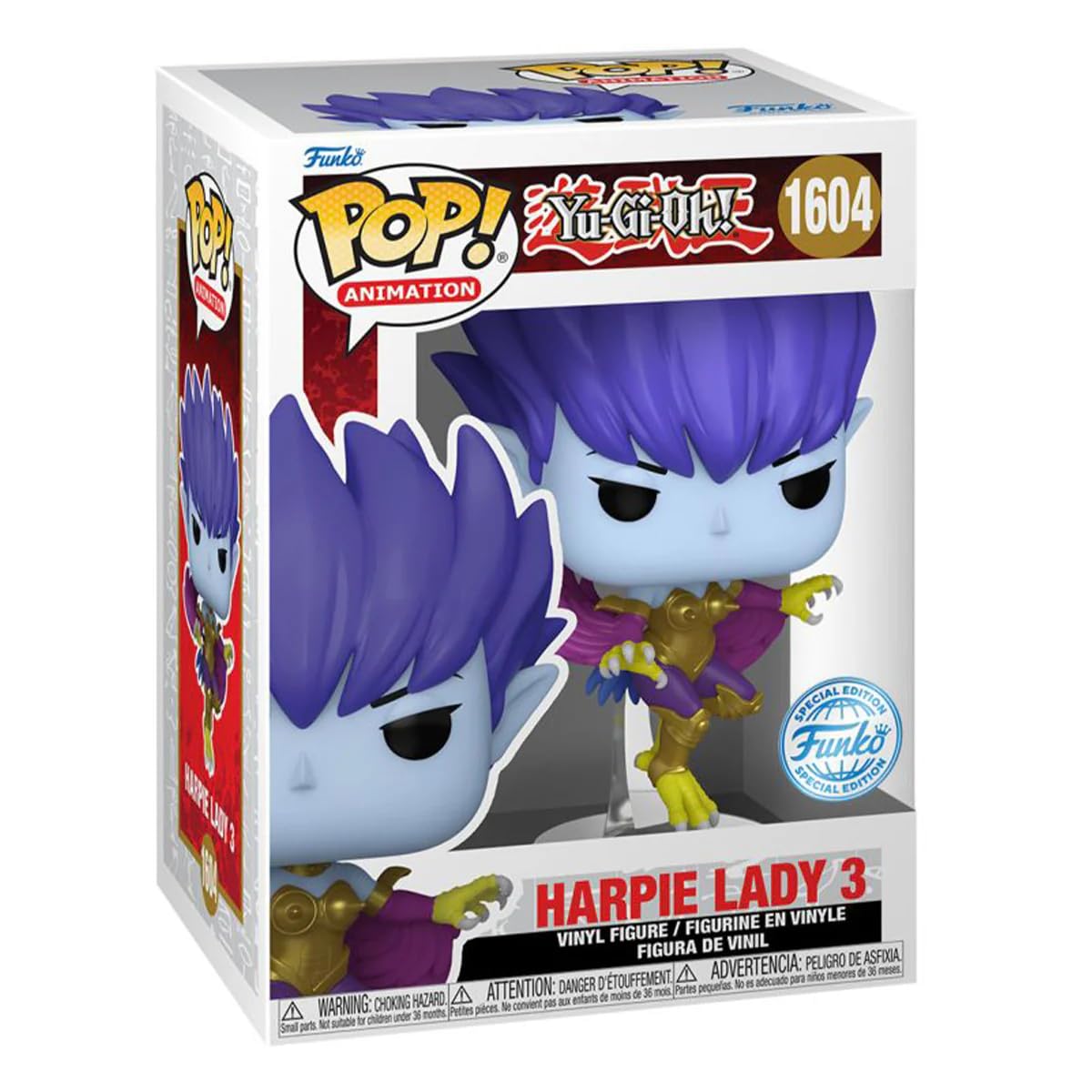 Foto 2 pulgar | Figura Pop En Vinilo Funko Yu-gi-oh! ¡exclusiva De Harpie Lady 3! - Venta Internacional.