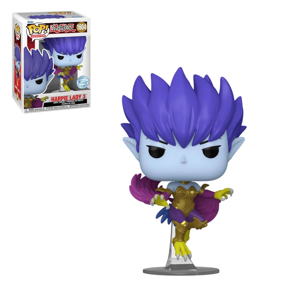 Foto 5 pulgar | Figura Pop En Vinilo Funko Yu-gi-oh! ¡exclusiva De Harpie Lady 3! - Venta Internacional.