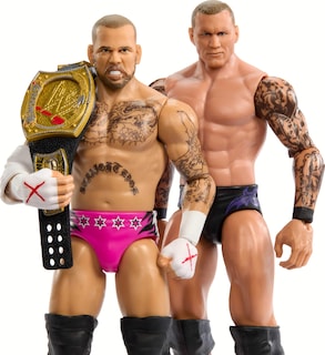 Foto 3 | Pack De 2 Figuras De Acción Mattel Wwe Main Event Championship - Venta Internacional.