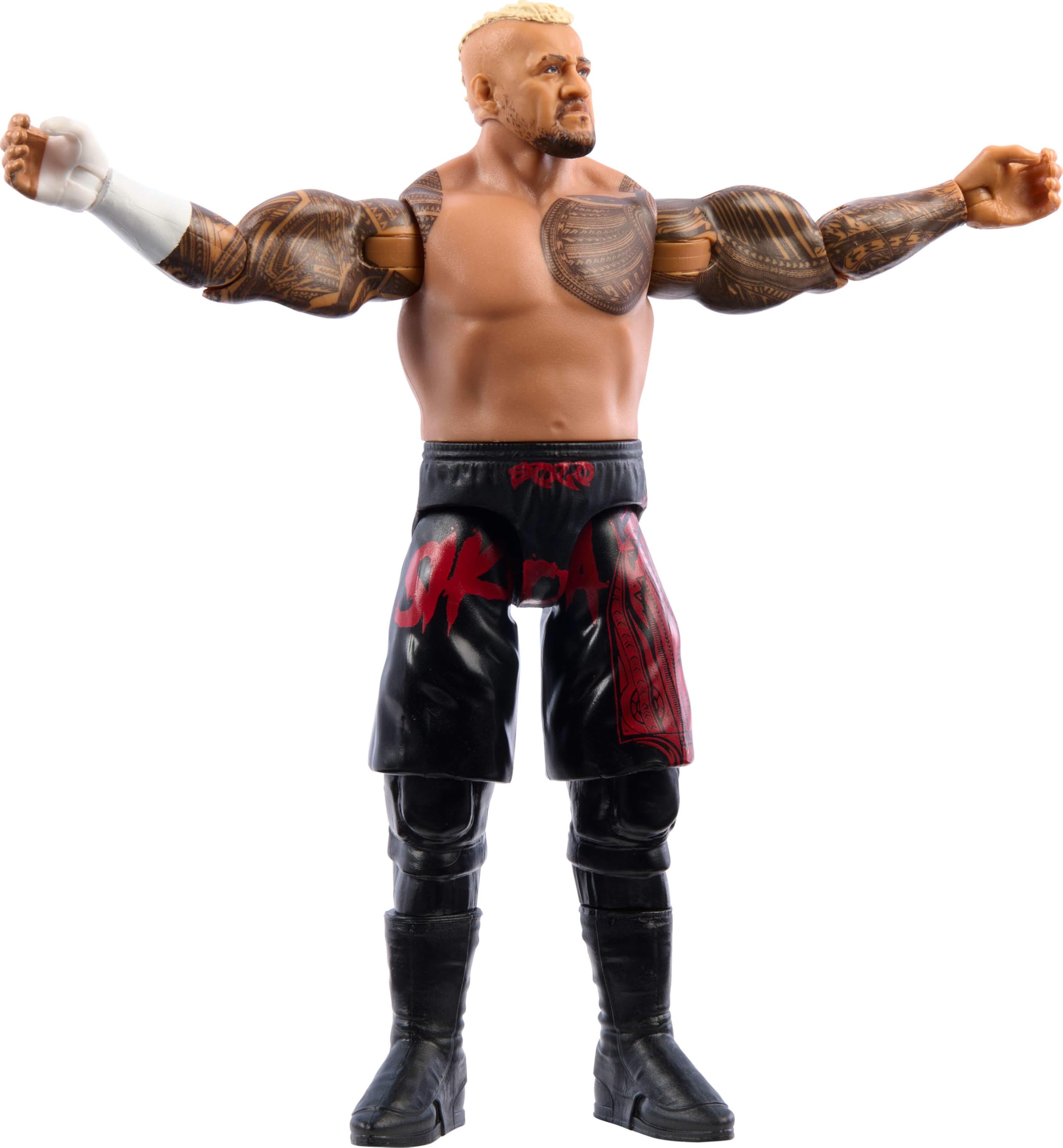 Foto 5 pulgar | Figura De Acción Mattel Wwe Solo Sikoa Main Event Series #151 - Venta Internacional.