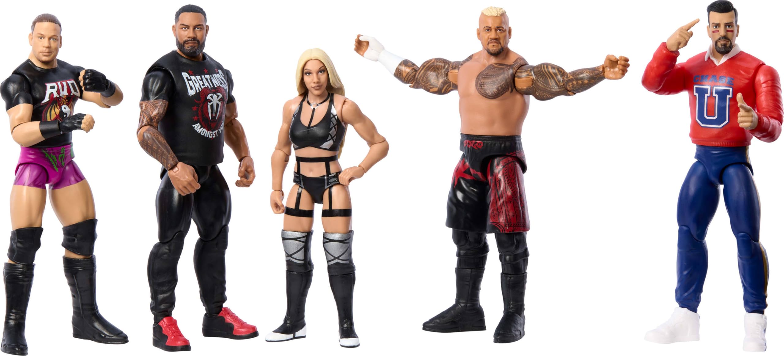Foto 6 | Figura De Acción Mattel Wwe Solo Sikoa Main Event Series #151 - Venta Internacional.