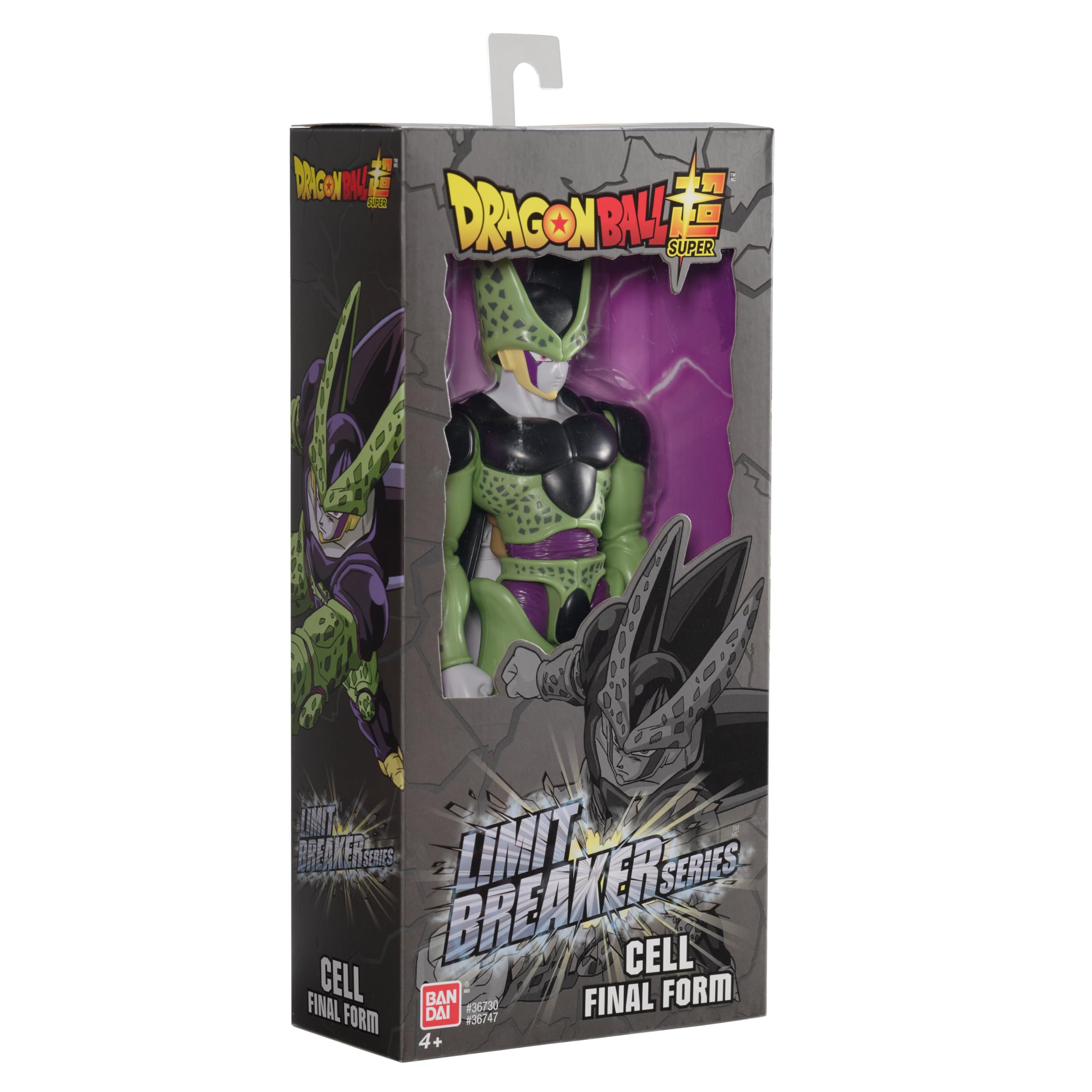 Foto 4 | Figura De Acción Bandai America Dragon Ball Super Cell 30 Cm - Venta Internacional.