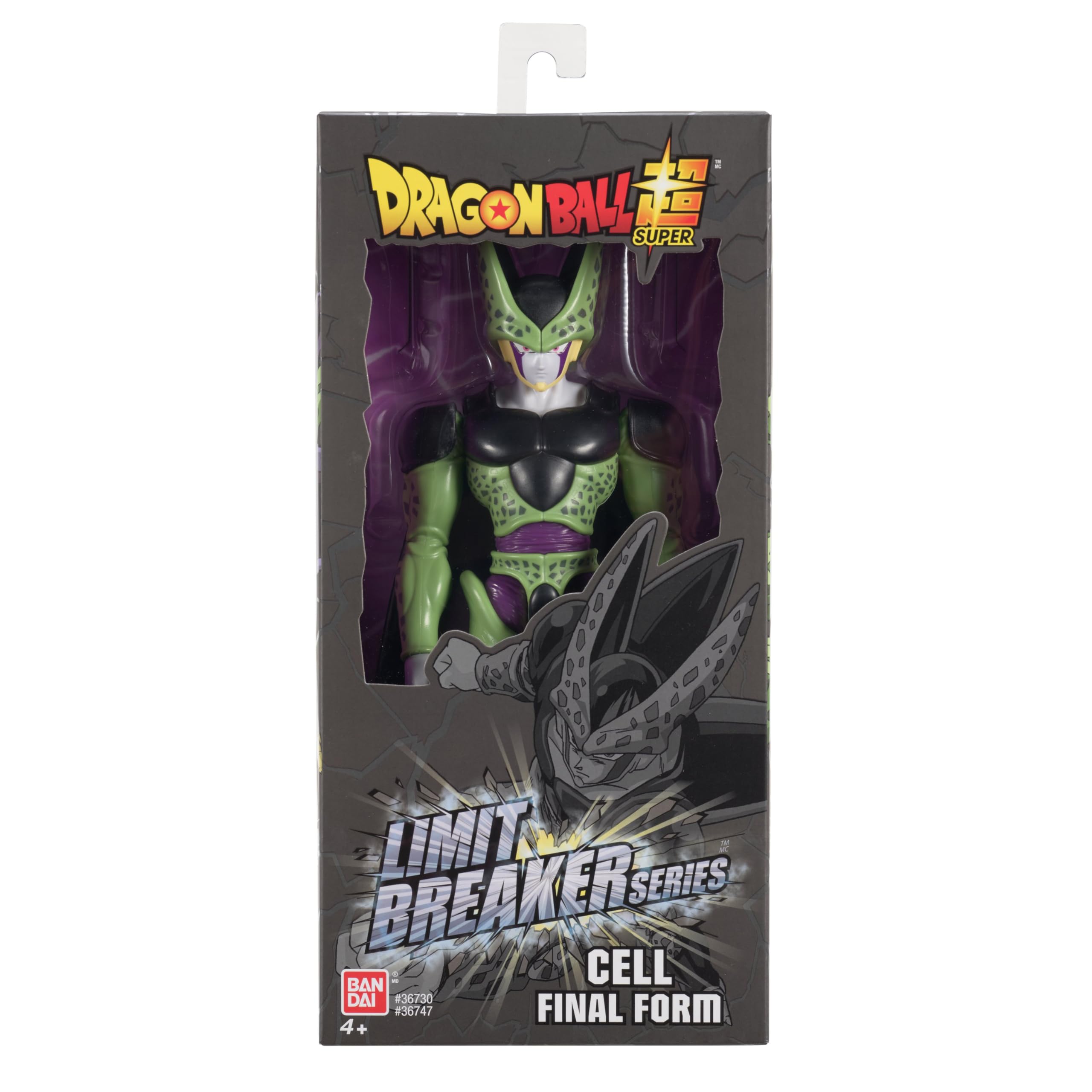 Foto 6 pulgar | Figura De Acción Bandai America Dragon Ball Super Cell 30 Cm - Venta Internacional.