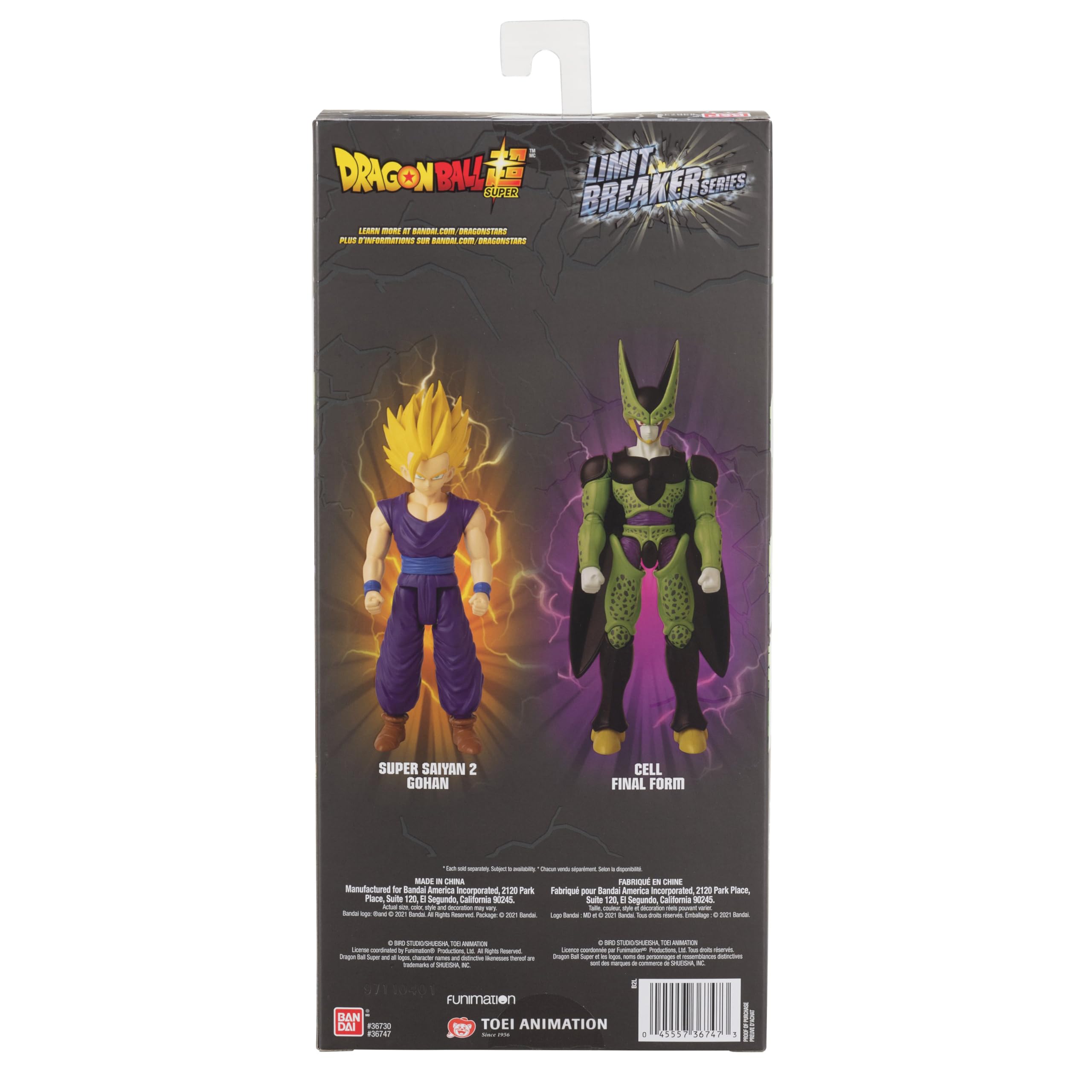 Foto 7 pulgar | Figura De Acción Bandai America Dragon Ball Super Cell 30 Cm - Venta Internacional.