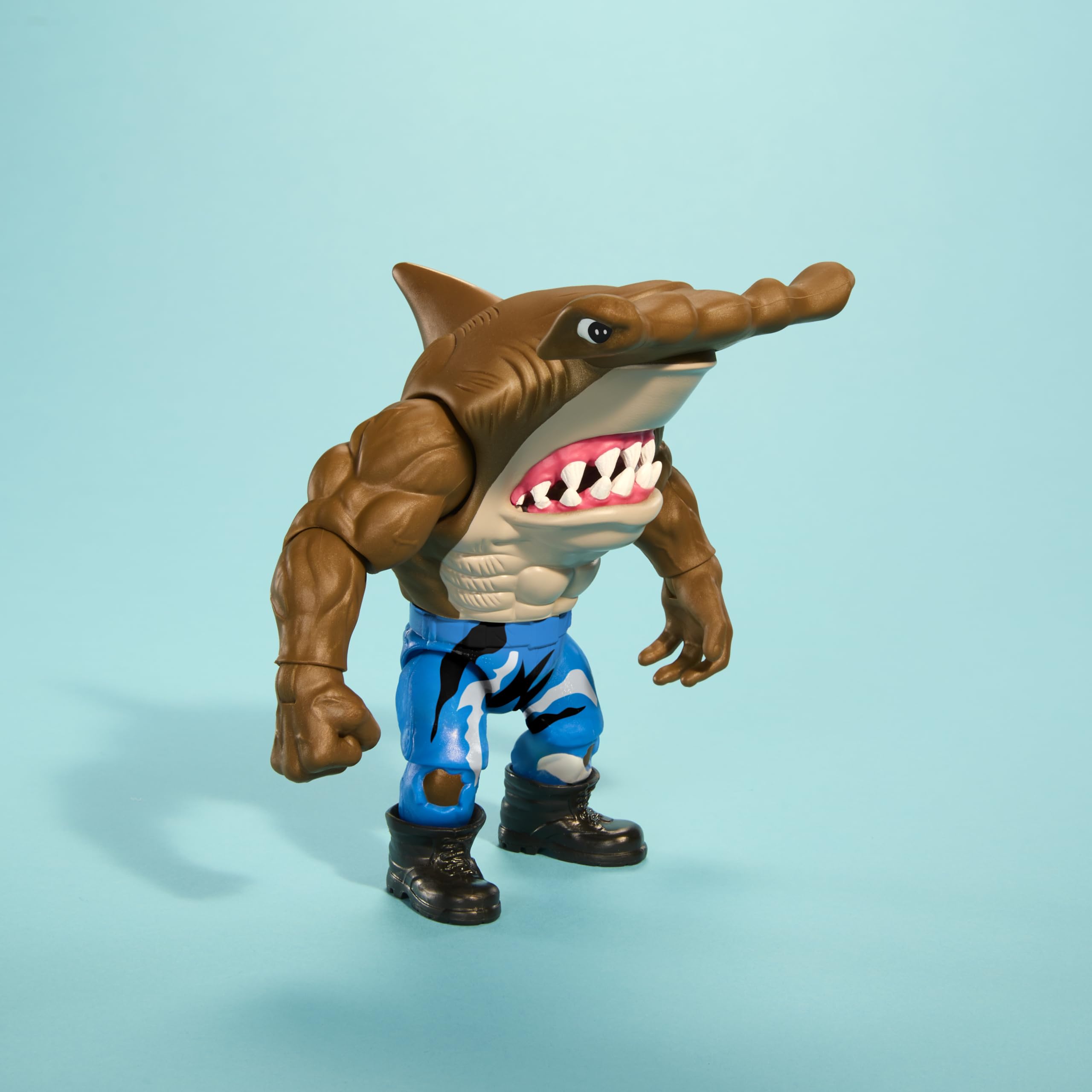 Foto 4 pulgar | Figura De Acción Mattel Street Sharks Jab, 15 Cm, Serie De Televisión De Los 90 - Venta Internacional.