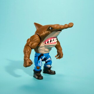 Foto 3 | Figura De Acción Mattel Street Sharks Jab, 15 Cm, Serie De Televisión De Los 90 - Venta Internacional.