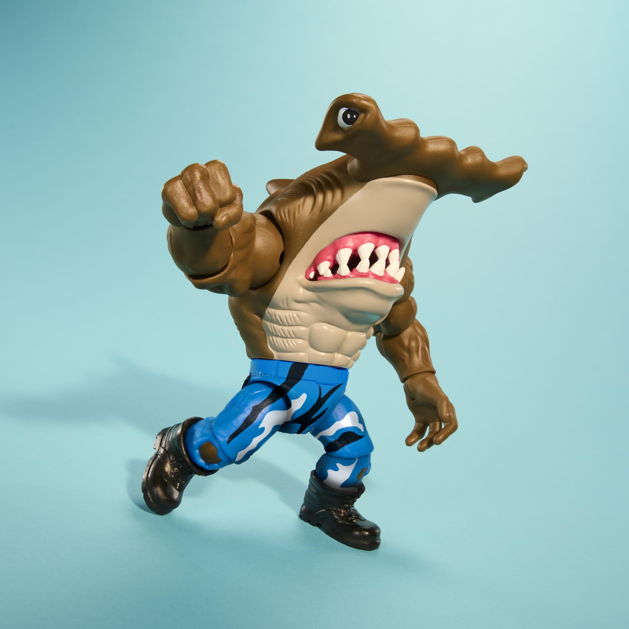 Foto 5 pulgar | Figura De Acción Mattel Street Sharks Jab, 15 Cm, Serie De Televisión De Los 90 - Venta Internacional.